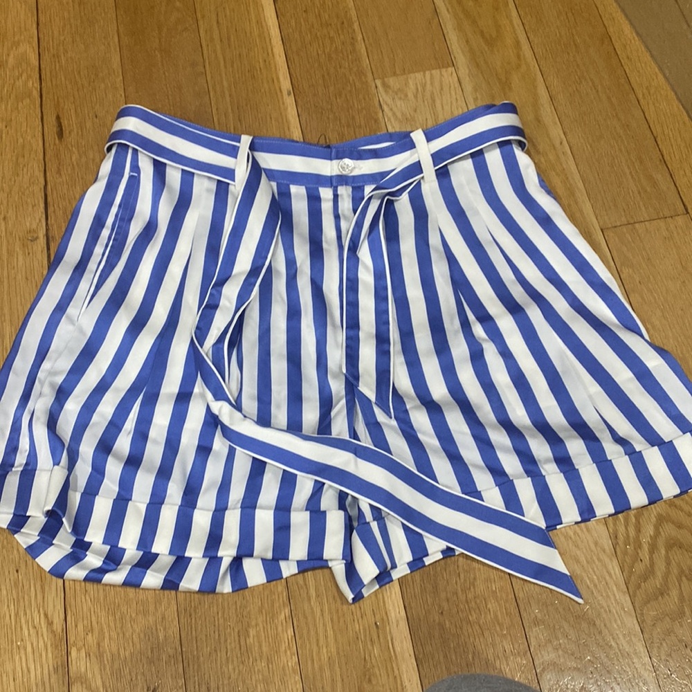 NWT Polo by Ralph Lauren Classic navy white shorts Womens.Size6